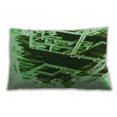 thumbnail image 1 of Ahgly Company Indoor Rectangular Contemporary Lumbar Throw Pillow, 13 inch by 19 inch, 1 of 5