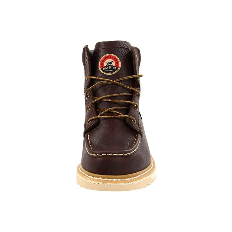 Red Wing Irish Setter Men s 6 Ashby Soft Toe Work Boot Brown 83605 Walmart