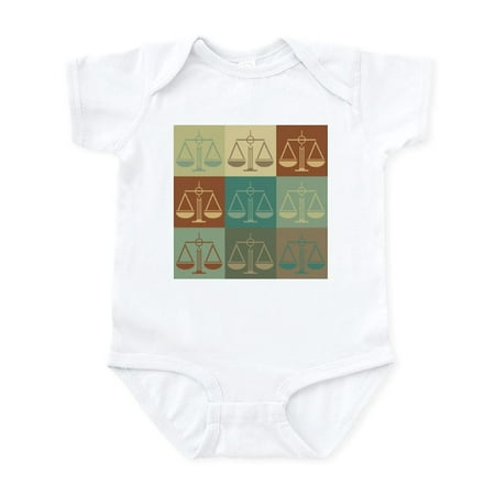 

CafePress - Law Pop Art Infant Bodysuit - Baby Light Bodysuit Size Newborn - 24 Months