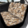 thumbnail image 3 of Binienty Camo Hunting Duck Car Seat Covers Front And Rear with Steering Wheel Cover Elastic Center Console Cushion Anti-Slip Seat Belt Pads 14 Piece Vehicle Interior Decor Set​, 3 of 7