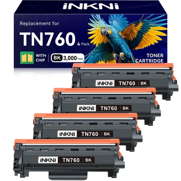 Cartucho de tóner InKni TN760 compatible con Brother TN-730/760