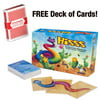 Hisss Card Game with FREE Deck of Playing Cards, 2 to 5 players By Gamewright