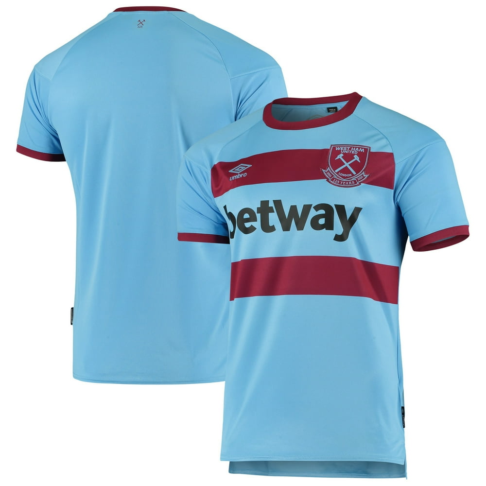 Umbro - West Ham United Umbro 2020/21 Away Replica Jersey - Light Blue