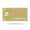 Gold, variant on Memorial Grave Markers - Personalized Outdoor Remembrance Signs (Hindu-GOLD-16x30)