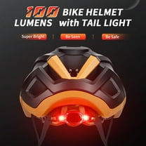 Bike Helmet with Tail Light