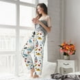thumbnail image 5 of Sikiie Cartoon Space Women’s Ultra-Soft Comfy Lounge Pants Sleepwear Comfy Lounge Pants Drawstring Sleep Bottoms with Pockets, 5 of 6