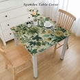 thumbnail image 2 of nygtbtfer Meadow Views Indoor/Outdoor Floral Print Fabric Tablecloth, Blue, Green and Yellow Wildflower Design, Stain and Water Resistant Tablecloth, 2 of 7