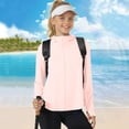 thumbnail image 7 of hotojiny Kids Lightweight Jacket Toddler Boys Girls Active Zipper Sun Protection Cooling Hooded Shirt for Running Outdoor 1-13 Y, 7 of 7
