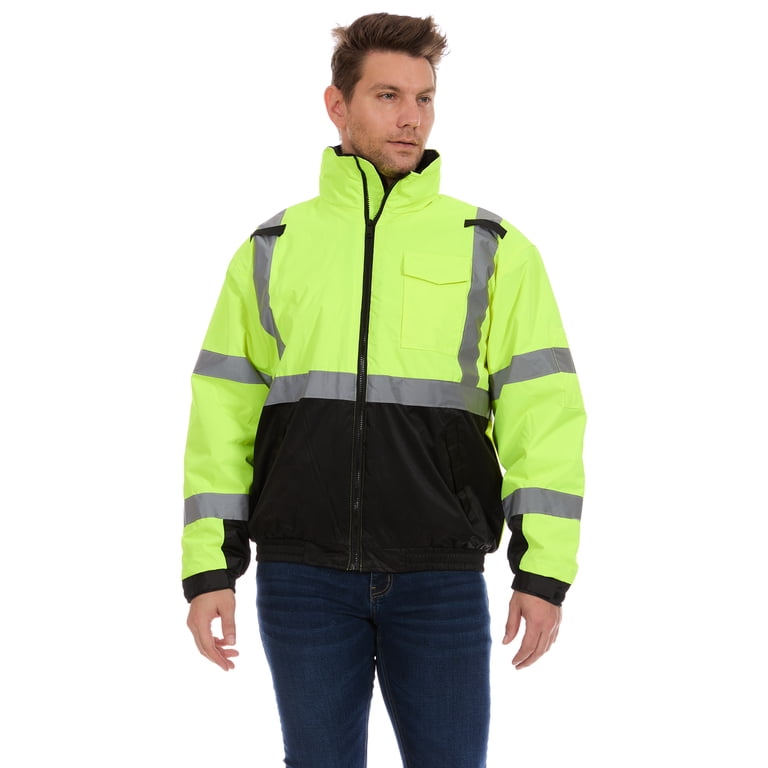 Bass Creek Outfitters Men's Oxford Insulated Safety Jacket photo 5