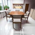thumbnail image 2 of Comedor para 4 personas de madera de parota color café, 2 of 8
