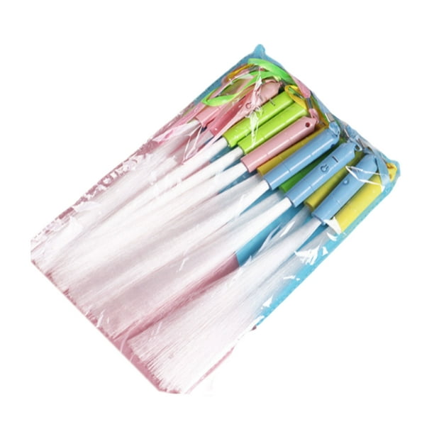 Bearachild 12x varilla de fibra brillante para suministros para eventos y fiestas, cuerda colgante, suministros para vendedores ambulantes Kits de decoración para fiestas