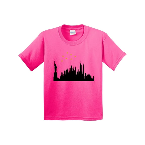 Inktastic New York Skyline Youth T-Shirt