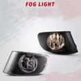 thumbnail image 3 of 1 Pair Car Front Left Right Side Fog Lights Driving Lamps W/Bulb for E92 E93 2006-2013 63176937465 63176937466, 3 of 5