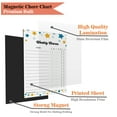 thumbnail image 5 of Inkdotpot MagneticWhiteboard Weekly Chores ChoreChart ForRefrigerator- Dry Erase Behavior Chart For Kids Responsibility ChartWith 2 Fine Tip Marker & Eraser, 5 of 6