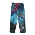 thumbnail image 5 of Bingfone Pajamas For Women,Fantasy Mushrooms Pajama Pants With Pockets-Xx-Large, 5 of 9