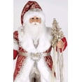 thumbnail image 3 of Lighted Red Couture Santa, 3 of 4