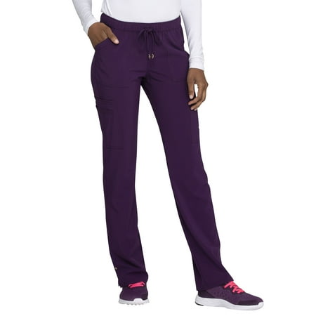 

Heartsoul Love Always Scrubs Pant for Women Low Rise Drawstring HS025 XL Eggplant