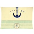 thumbnail image 1 of RYLABLUE Vintage Design Template With Anchor Pillow Cases 20x30 inches Two Sides Print, 1 of 1
