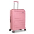 thumbnail image 1 of Traveler's Choice Pagosa Indestructible Hardshell Expandable Spinner Luggage, Pink, Check-in Only, 1 of 8
