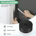 thumbnail image 2 of Cinta de sellado para puerta Uxcell de silicona de 1.77 pulgadas, tapón de draft para puerta de 16.4 pies, 2 of 7