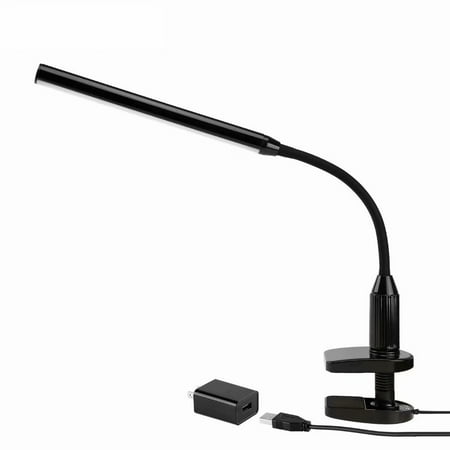 TORCHSTAR LED Clamp Desk Lamp, Dimmable Eye-friendly Table Lamp, Touch Sensitive Control, Desk Lamp for Teens,