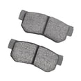 thumbnail image 3 of CarLights360 For Kia Sportage 2005 06 07 08 09 2010 Disc Brake Pads Rear | Ceramic Friction | 98.8 Millimeters / 3.89 Inches Pad Length | Without Shims Option | Without Wear Sensor Option, 3 of 4
