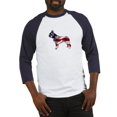 thumbnail image 1 of CafePress - American Frenchie Baseball Jersey - Cotton Baseball Jersey, 3/4 Raglan Sleeve Shirt, 1 of 1