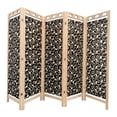 thumbnail image 2 of Biombo Mampara Madera DE Pino Natural 5 Paneles MARDAM, 2 of 2