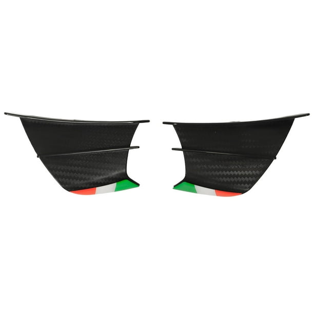 Carenados de alerón lateral de ala de motocicleta, Winglets aptos para NINJA 400 250 Z900 Z1000, estilo de fibra de carbono mate, 2 uds. Jadeshay A