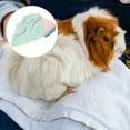 10pcs Supple Hamster Blankets Guinea Pig Cage Liners Water Absorbing
