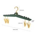thumbnail image 4 of Birdeem Folding Clothes Hanger Portable Travel Multi Functional Plastic Clothes Hanger, 4 of 10