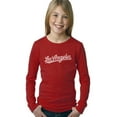 thumbnail image 1 of LA Pop Art Girl's Word Art Long Sleeve - LOS ANGELES NEIGHBORHOODS, 1 of 2