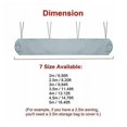 thumbnail image 4 of Auvent Rétractable avec Housse de Protection, Auvents Robustes pour Jardin Extérieur Protection Solaire, Tissu Imperméable et Sac de Rangement Antipoussière pour une Utilisation Toute l'Année, 4 of 5