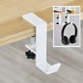 thumbnail image 2 of 1pc Adjustable Desk Edge Hook Without Punching Office Desktop Edge Hanging Bag Hook Student Backpack Headphone Hanging Hook, 2 of 10