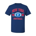 thumbnail image 2 of City of New York NYG American Football Fantasy Fan Sports Men's Graphic T-Shirt, Royal, 5XL, 2 of 3
