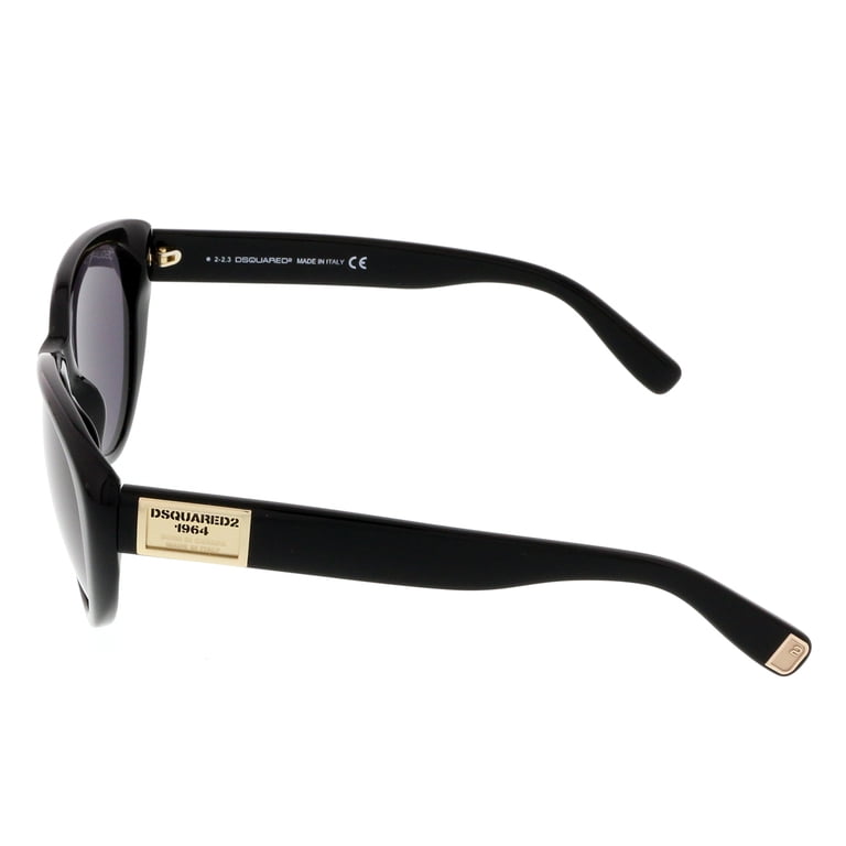 Dsquared DQ0145/S 01A Black Cat Eye Sunglasses - Walmart.com display picture 2