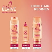 LOreal Paris Elvive Dream Lengths Super Detangler Squeeze Conditioner for Long Hair, 13.5 fl oz