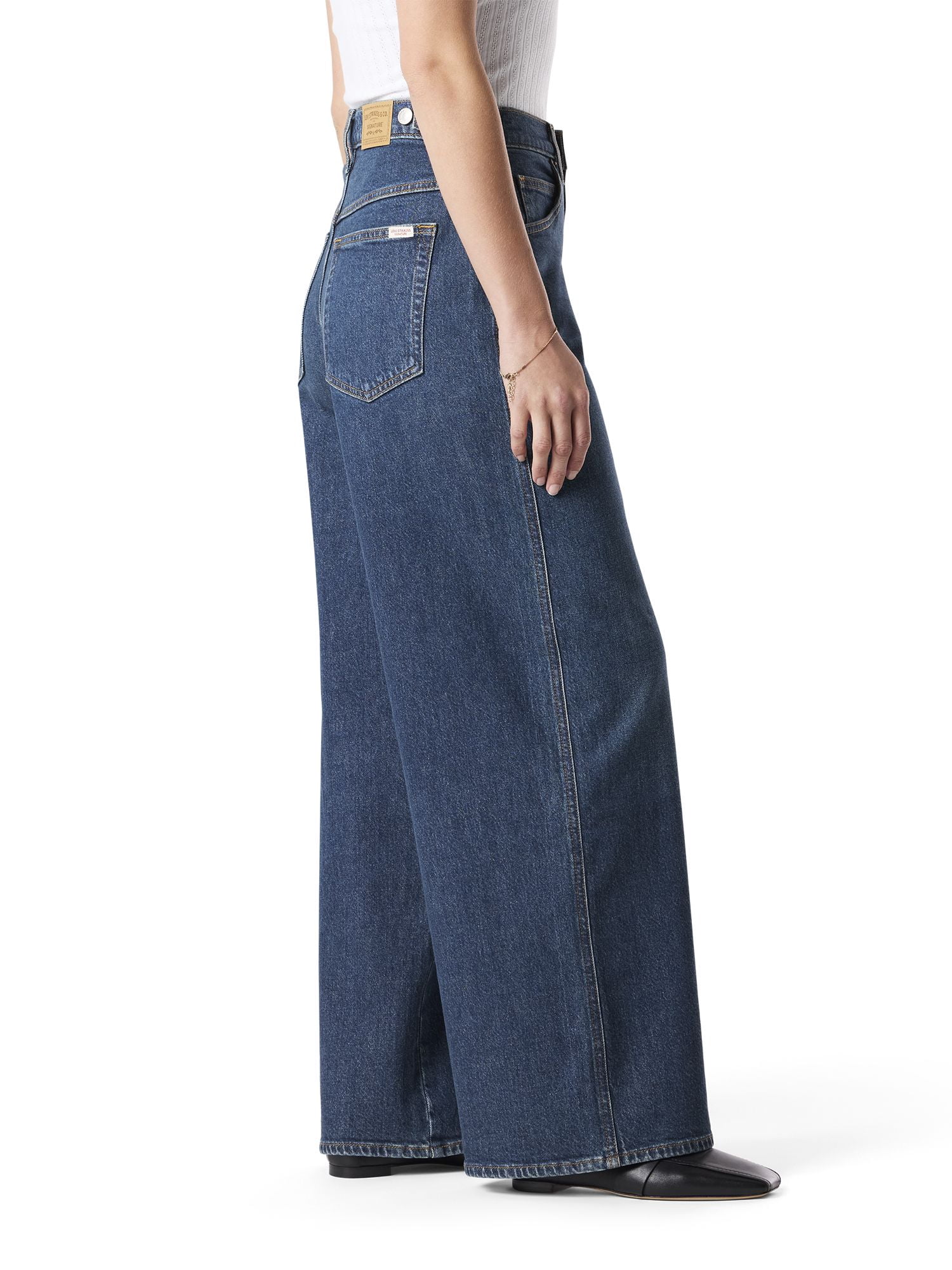 Levi Strauss Signature Women's and Women's Plus Vintage Cinch Loose Cargo Pants