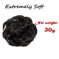 thumbnail image 2 of SAYFUT Synthetic Fiber Hair Extension Chignon Donut Bun Straight Wavy Curly Messy Wig Hairpiece For Women, 2 of 6