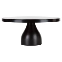 black cake tiered stands