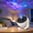White, variant on Galaxy Projector Pro For Bedroom 13 Space Discs Planetarium