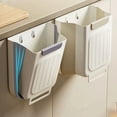 thumbnail image 3 of Wall Mounted Foldable Trash Can For Kitchen And Bathroom Waste Disposal 6L, 3 of 6