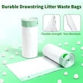 thumbnail image 4 of 120 Count  Litter Box Liners Compatible with Litter Robot 3 & 4,  Litter Liners for Automatic Litter Box, Extra Thick Heavy Duty  Bags with Drawstrings, 25.2" x 15.7" (10-12 Gallons), 4 of 6