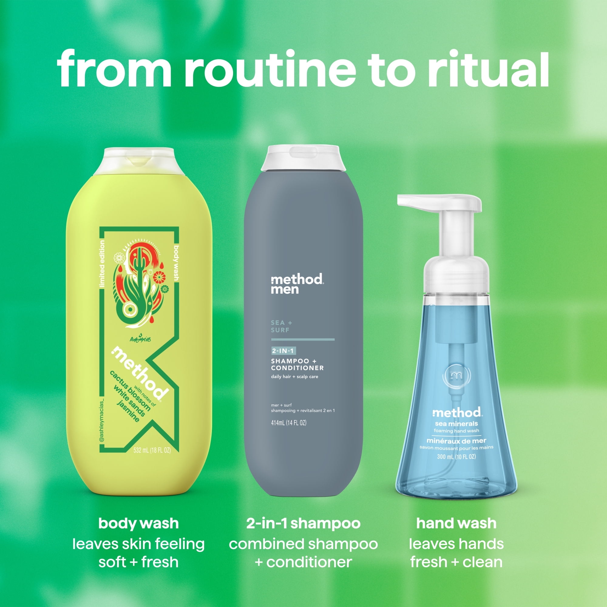 limited edition body wash, artist collection, Phoenix