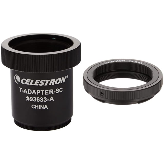 Accesorio de cámara Celestron T-Adapter con SCT 5, 6, 8 para Nikon