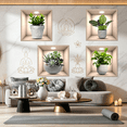 A closer look at Industrial Apartment Eco Friendly Wall Art