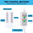 thumbnail image 2 of Ventilador de techo Xindejia alimentado por USB 6 aspas DC 5V blanco, 2 of 7