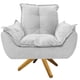 thumbnail image 1 of Sillón Odette base giratoria - Blanco WEIK Odette, 1 of 5