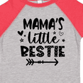 thumbnail image 4 of Inktastic Mama's Little Bestie with Arrow and Hearts Boys or Girls Toddler T-Shirt, 4 of 5