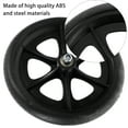 Omeite Heavy Duty Wheelchair Wheels Universal Wheelchair Front Wheels Replacements